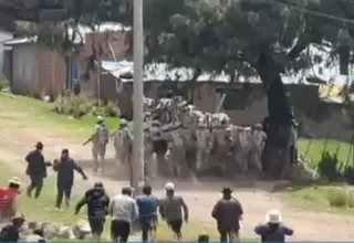 Puno: así fueron atacados los soldados por manifestantes