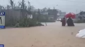 Puno: Decenas de viviendas terminaron inundadas tras desborde de río Quellomayo - Noticias de desborde