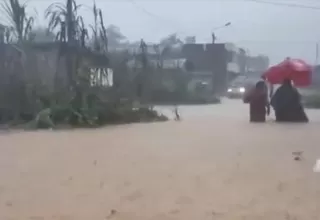 Puno: Decenas de viviendas terminaron inundadas tras desborde de río Quellomayo