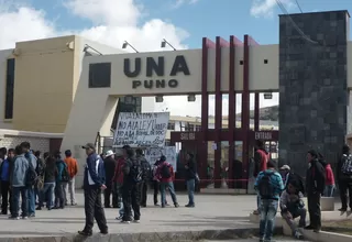 Puno: estudiantes toman Universidad Nacional del Altiplano