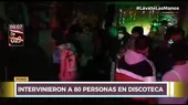Puno: Policía intervino a 80 personas en discoteca clandestina - Noticias de discotecas
