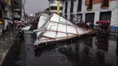 Ráfagas de viento dejan al menos un herido en Iquitos - Noticias de friaje