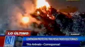 Región San Martín: pobladores casi queman a trabajador de la ONPE en Juanjuí - Noticias de juanjui