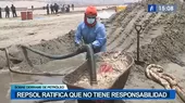 Repsol ratifica que no tiene responsabilidad sobre derrame de petróleo  - Noticias de autocine