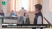 Róger Guevara es el nuevo gobernador de Cajamarca - Noticias de derrame