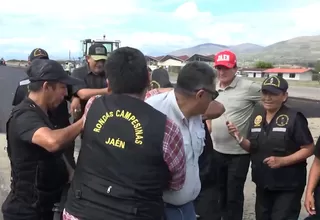 Ronderos castigan con latigazos a funcionario de Corpac en Jaén