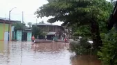 San Martín: viviendas, escuela y posta médica afectadas por desborde de río - Noticias de posta-medica