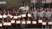 Se licenciaron 137 jóvenes tacneños tras cumplir el servicio militar voluntario - Noticias de baltazar-lantaron