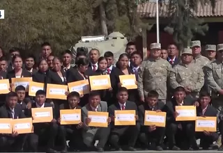 Se licenciaron 137 jóvenes tacneños tras cumplir el servicio militar voluntario