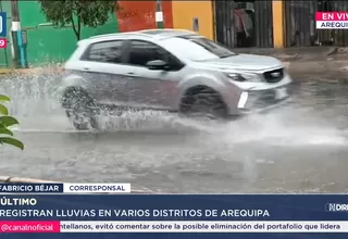 Sedapar suspende captación de agua en Arequipa por lluvias