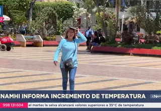 Senamhi advirtió incremento de temperaturas en la selva peruana