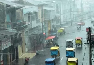 Senamhi alerta de lluvias moderadas en la selva norte desde la tarde de este lunes