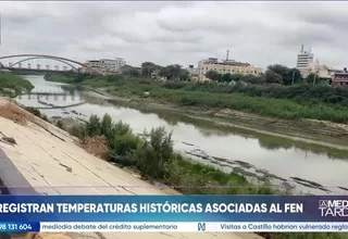 Senamhi: temperaturas históricas en Piura asociadas al Niño