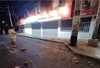 Sismo en Áncash deja 10 heridos y daños en infraestructuras