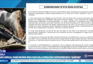 Suboficial del Comando Especial VRAEM herido en operativo contraterrorista
