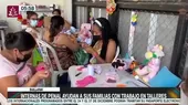 Sullana: Internas de penal ayudan a sus familias con trabajo en talleres - Noticias de sullana