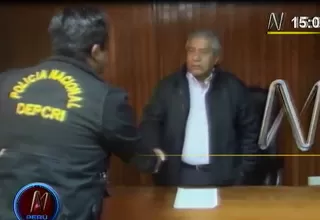 Suspendido vicepresidente de Ancash fue detenido tras tratar de tomar el Gobierno Regional