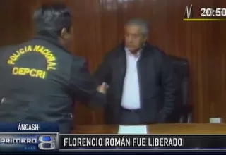 Suspendido vicepresidente regional de Ancash fue liberado