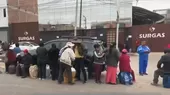 Tacna: Forman largas colas para adquirir gas barato  - Noticias de colas