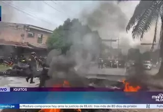 Transportistas acatan paro de 48 horas por alza de combustible en Iquitos