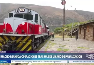 Tren Macho reanuda operaciones: viajes serán gratuitos todos los lunes