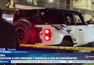 Sicarios disfrazados de policías asesinan a cuatro personas y se llevan a empresario