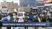 Trujillo: Autoridades recuperan espacios tras cierre de mercado La Hermelinda - Noticias de edmer-trujillo