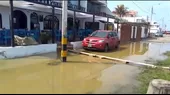 Trujillo: balneario de Huanchaco afectado por colapso de desagüe - Noticias de huanchaco