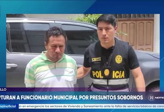 Trujillo: Capturan a funcionario municipal por presuntos sobornos