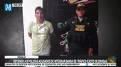 Trujillo: Detienen a 8 policías acusados de integrar banda de tráfico ilícito de drogas - Noticias de droga