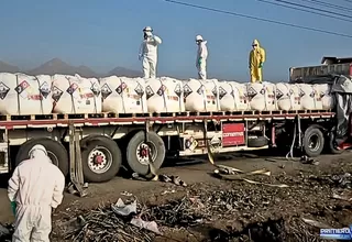 Trujillo: Sunat incauta 140 toneladas de insumos químicos