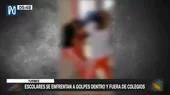 Tumbes: Escolares se enfrentaron a golpes dentro y fuera del colegio - Noticias de bullying