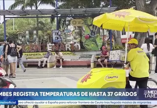 Tumbes: Registran temperaturas de hasta 37 °C en pleno invierno