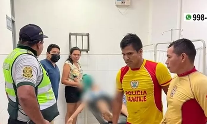 Tumbes: Adolescente fue rescatado tras estar a punto de ahogarse en el ...