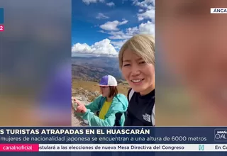 Turistas japonesas atrapadas en nevado Huascarán esperan rescate