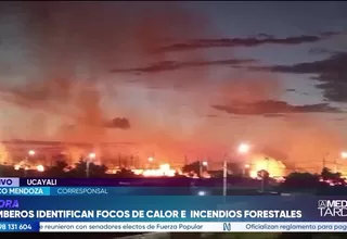 Ucayali registra 11 focos de calor y activa respuesta ante incendios