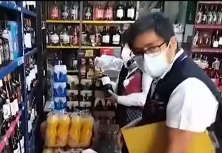 [VIDEO] Arequipa: Incautan licores sin registro sanitario y adulterado 