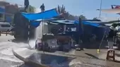 [VIDEO] Arequipa: Incidentes durante jornada de limpieza en plataforma comercial - Noticias de plataforma-comercial