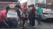 [VIDEO] Arequipa: Periodistas fueron agredidos por transportistas durante paro - Noticias de paro-transportistas