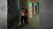 [VIDEO] Hombre es agredido por su pareja en plena vía pública  - Noticias de pleno