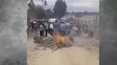 [VIDEO] Huancayo: Pobladores se oponen a inauguración de planta de tratamiento - Noticias de poblador