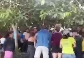 [VIDEO] Liberan a turistas retenidos en río Marañón