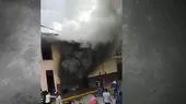 [VIDEO] La Libertad: Pobladores se unen para controlar incendio en una casa - Noticias de pobladores