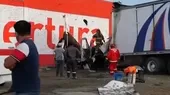 [VIDEO] Tres personas mueren tras despiste de camión en Casma - Noticias de despiste
