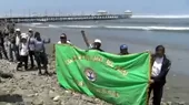 [VIDEO] Trujillo: Cadena humana frente al mar Huanchaco - Noticias de mar