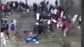[VIDEO] Trujillo: Campeonato deportivo terminó en batalla campal - Noticias de deportivo-binacional