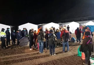 Más de 300 afectados del volcán Ubinas fueron evacuados al albergue de Anascapa