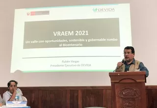 Ejecutivo y agricultores del Vraem presentaron propuestas de desarrollo