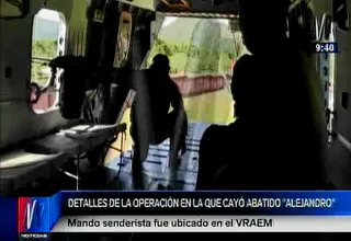 Vraem: imágenes de la operación en la que cayó el ‘Camarada Alejandro’