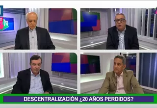 4 a la N: Descentralización, ¿20 años perdidos?